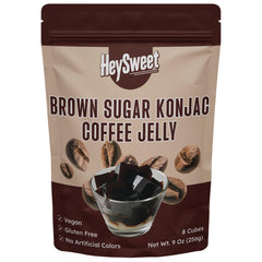 HeySweet front packaging showing eight cubes and product benefits
