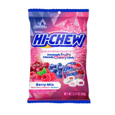 HI-CHEW front packaging showing berry mix and six-pack convenience
