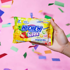 HI-CHEW close-up of double-layer chew texture for extended flavor