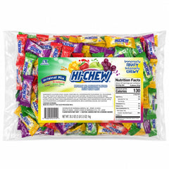 HI-CHEW front bulk bag showing vibrant packaging and convenience
