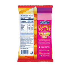 HI-CHEW pieces on a sharing tray, individually wrapped for easy sharing and travel convenience