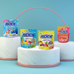HI-CHEW open pouch poured into bowl for easy serving at events