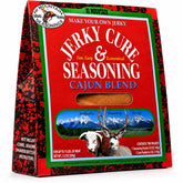 Hi Mountain front packaging showing Cajun jerky kit and clear benefits