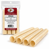 Hi Mountain front packaging showing 24 mm collagen casings and product benefit