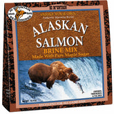 Hi Mountain front packaging showing two brine packets and instructions for easy use