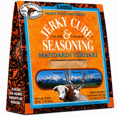 Hi Mountain front packaging showing Mandarin Teriyaki kit and clear benefits