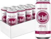 Hiball Wild Berry front can showing berry design and branding for quick identification