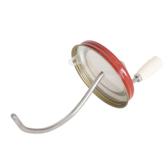 HIC Kitchen close-up of chrome-plated mixing rod, durable for long-lasting mixing