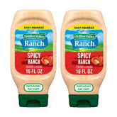 Hidden Valley front packaging showing two bottles and product name benefit convenience