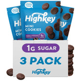 HighKey front pack showing keto brownie bites, convenient portioned snack