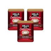 Hills Bros double mocha front jar showing label and packaging benefit of convenience