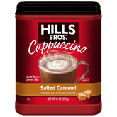 Hills Bros front packaging showing product and flavor benefit ready-to-use