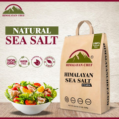 Himalayan Chef close-up of coarse crystals highlighting natural texture and flavor boost