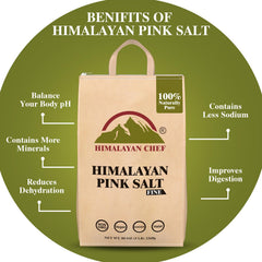 Himalayan Chef spoon with salt over scale showing precise portioning benefit