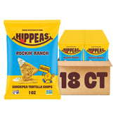 HIPPEAS front packaging showing Rockin’ Ranch flavor and benefits