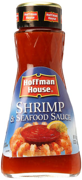 Hoffman House front packaging showing 8 oz bottle and label, convenient flavor boost