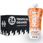 HOIST tropical orange front packaging showing bold branding and portability benefits