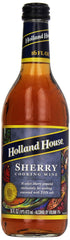 Holland House sherry cooking wine front label showing bottle and flavor benefits