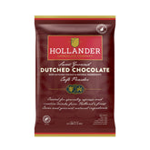 Hollander Chocolate front packaging showing 2.5lb bag and brand