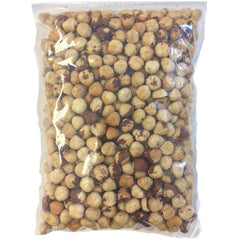 Holmquist Hazelnuts close-up of dry roasted kernels highlighting crunchy texture