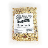 Holmquist Hazelnuts front packaging showing resealable bag and label benefits