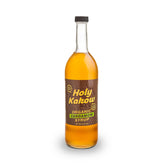 Holy Kakow front label of cardamom syrup showing brand and organic claim benefits