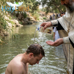 Holy Land Market sealed cap detail demonstrating leak resistance and preserved purity benefit
