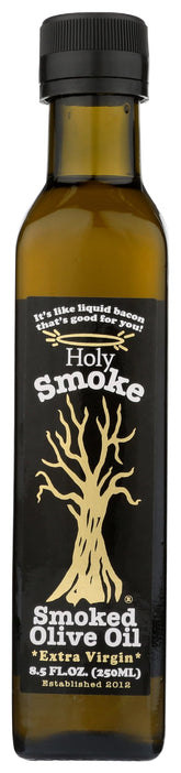 HOLY SMOKE front packaging showing bottle and branding for easy identification