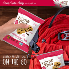 Homefree open packet with mini cookies visible offering quick grab-and-go convenience