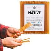 Homestead Honey front packaging showing 50-pack convenience and portability