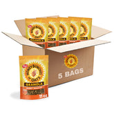 Honey Bunches of Oats front packaging showing five 11 oz bags and product branding, convenience benefit