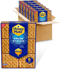 HONEY MAID front box showing 36 multi snack packs and brand visibility