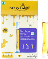 Honey Twigs front packaging showing 30 count for convenient travel