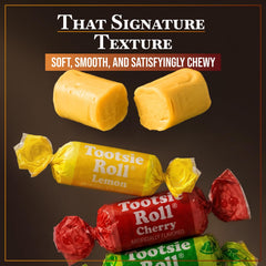 Honeybrook Sweets opened 2 lb bag of Tootsie Fruit Chews ready to refill jars