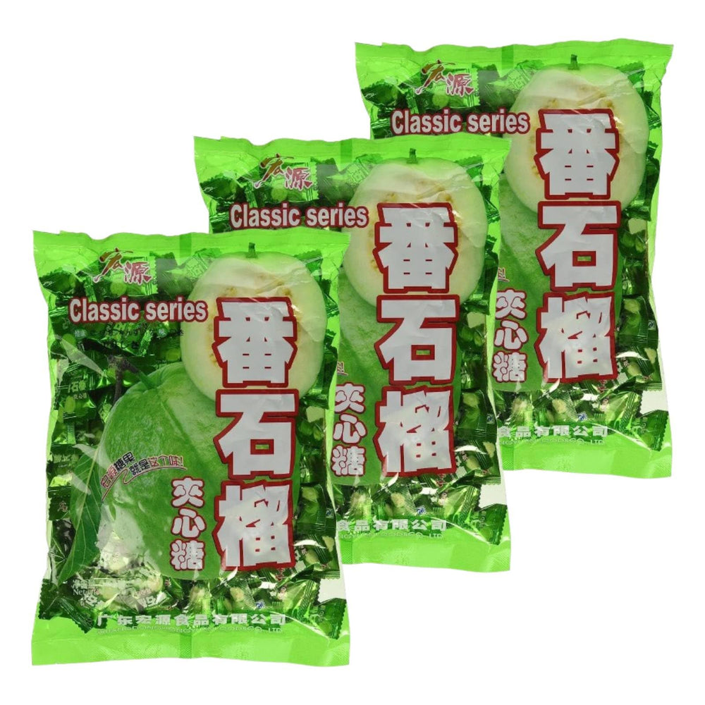 Hongyuan guava candy front packaging highlighting fresh fruity appeal