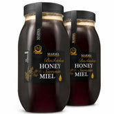 HONIGMA jar front packaging showing label and weight, clear branding benefit