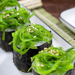 HoolySeek atop a poke bowl adding umami and freshness to the meal benefit