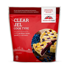 Hoosier Hill Farm front packaging showing 3 lb bag and clear product use benefit