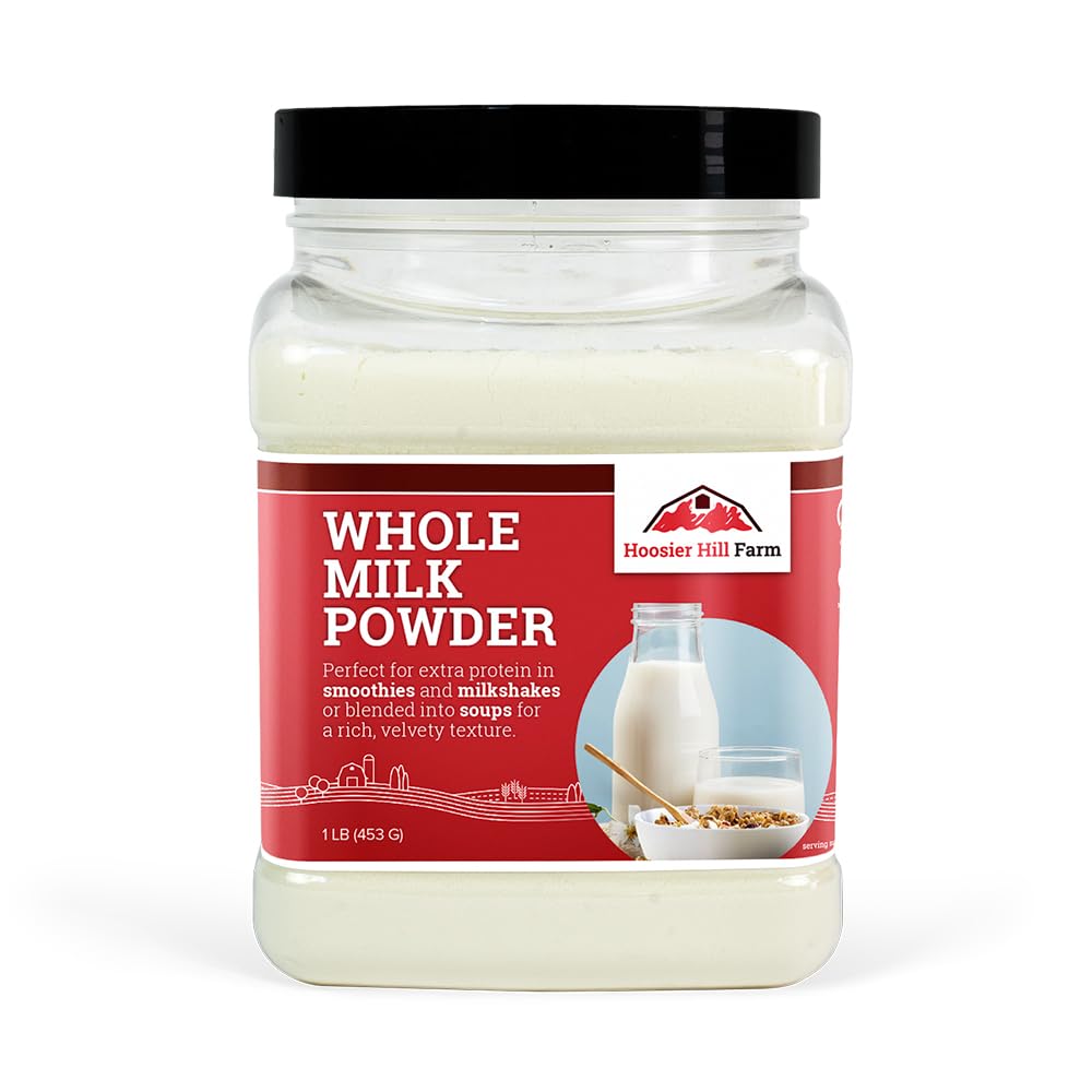 Hoosier Hill Farm front pouch showing product branding and shelf-stable benefit