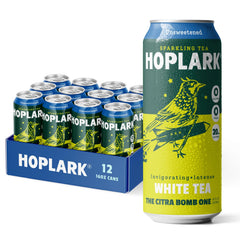 Hoplark can front packaging showing label and bold design for clear shelf appeal