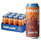 Hoplark tall can front packaging showing bold branding and flavor benefits