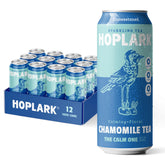 Hoplark front can showing Calm One branding and unsweetened benefit