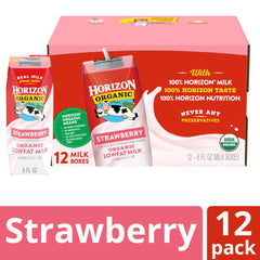 Horizon Organic carton spout close-up for easy pouring and sealing