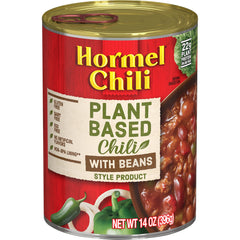 Hormel Chili front packaging showing label and ready-to-serve appeal