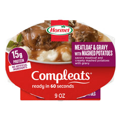 Hormel Compleats front packaging showing product and convenience benefit