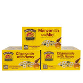 Hornimans front packaging showing 3-pack box, clear branding, easy storage benefit