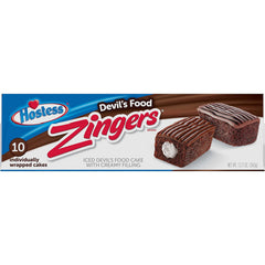 Hostess Zinger placed in a lunchbox demonstrating convenient portioning
