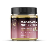 House of Macadamias front jar shot showing clean packaging and premium appeal