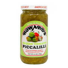 Howard's spoonful close-up of relish texture offering visual crunch appeal