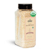 HqO front chef jar showing label and resealable lid for freshness